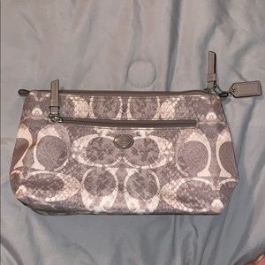 AUTHENTIC Coach makeup bag